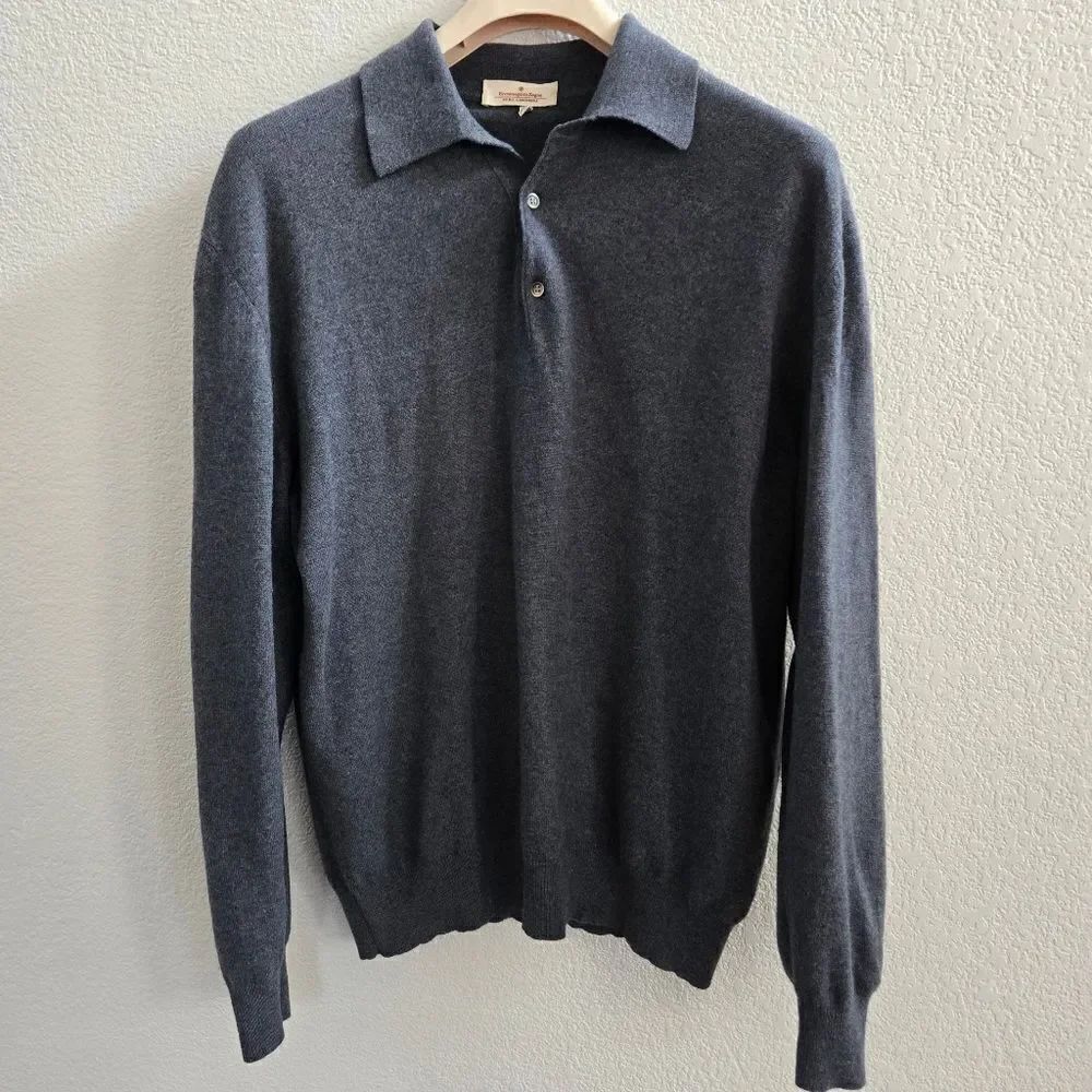 Ermenegildo Zegna polo Cashmere Sweater size L